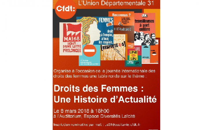 Droits des Femmes: journée du 8 mars