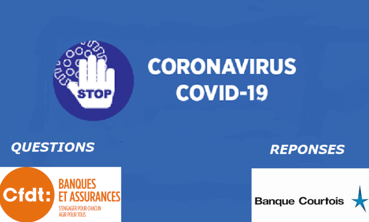 Compilation des Questions des élus CFDT / Réponses de la Direction, échangées lors des points « situation Coronavirus » réalisés tous les 2 jours depuis le vendredi 20 mars 2020