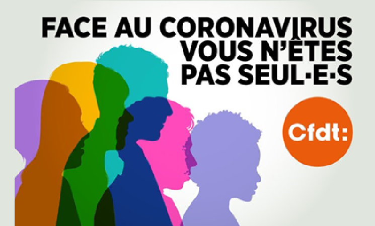 Message de Laurent Berger - Coronavirus : la CFDT est à vos côtés